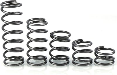 Drukveer - Compressieve veer - Reparaties uitvoeren - Hoge sterkte - 1.2x22x50mm - Zilver