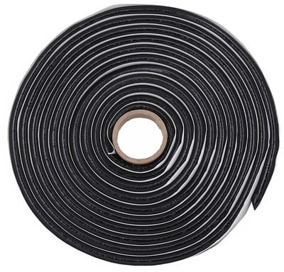 Dailygoods- Butylkoord 9,5 mm x 4 m - Butyl Rond Koord - Plakband voor Afdichten - Hechting op Diverse Ondergronden - Bestand tegen Chemicaliën - Eenvoudig aan te Brengen - Afdichtkoord