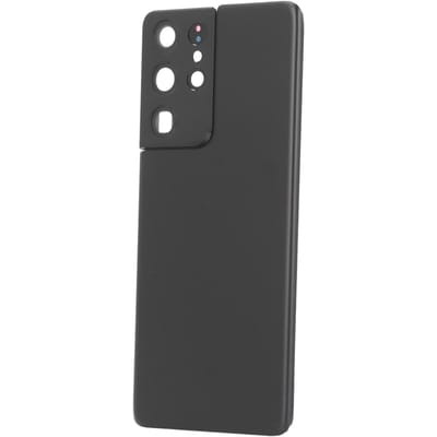 Achterkant Glas Cover Vervanging voor Galaxy S21 Ultra 5G Telefoon Achterpaneel Behuizing Deur met Touch Pen gray