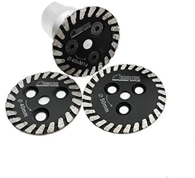 Diamant Turbo Mini Zaagbladen 40mm en 50mm - Set van 3 voor Snijden en Graveren