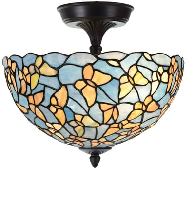 Tiffany Verlengde Plafonnière Fly Away Ø 35 - Art Deco Trade