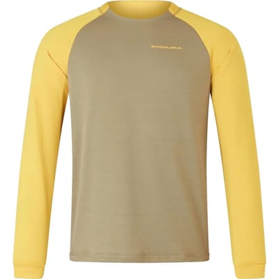 Endura Singletrack Fleece Tweed Green - L
