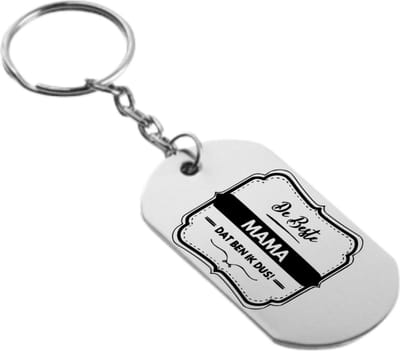 Akyol - de beste mama dat ben ik dus sleutelhanger - Mama - familie - cadeau - 54 x 29mm