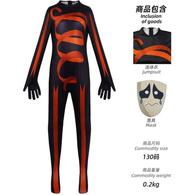 Pomni Cosplay Cartoon Kostuum Geweldig Digitaal Circus Cosplay Ragatha Jax Caine Gangle Zooble Kinger Cosplay Kostuum Kindercadeau Kids 110&Amazing Digital