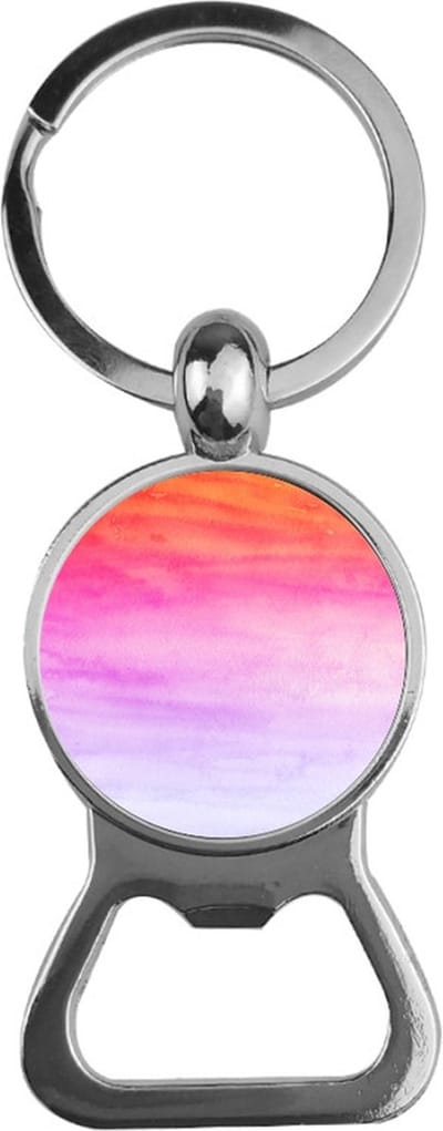 Bieropener Glas - Waterverf kleuren