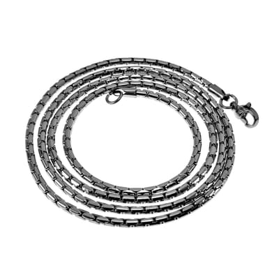 70cm x 3mm Ketting Unisex - Gpolijst RVS - Cardano Ketting - Dames - Heren Schakelketting