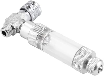 Robuuste Aquarium Accessoire met RVS CO2 Regulator, Naald Controleklep en CO2 Bel Telmeter voor Gezond Visleven