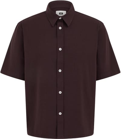 WE Fashion Heren regular fit jersey overhemd