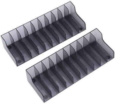 Dailygoods- CD Rek Grote Capaciteit - Game CD Houder - PS4/SLIM/PRO Beugel - Duurzaam ABS - Lichtgewicht - Eenvoudig te Installeren - Game Card Holder