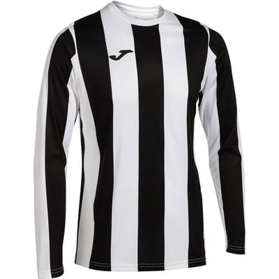 Joma Inter Classic T-shirt Met Lange Mouwen Wit,Zwart S Man