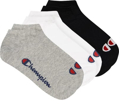 3 paar Champion sneakersokken maat. 35 - 46 Unisex sneaker korte sokken