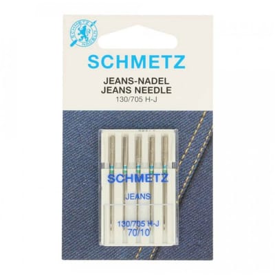 Schmetz Jeans Naald - 5 stuks Dikte 70/10