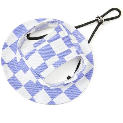 Casquette Premium à Trous Haute Qualité pour Animaux de Compagnie à Bord Large Chapeau Visière Garçon Fille Chiens Casquettes Extérieur Respirant Protection Solaire Chien Petit et Grands Chiens Chapeau avec Oreilles S