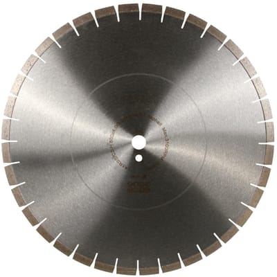 Distar Asphalt 500 - Diamantschijf - 500mm - Laser Gelaste Segmenten - Nat en Droog Snijden