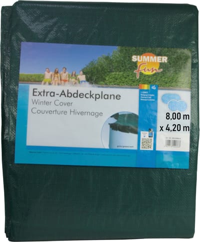 Summer - Fun - Winterzwembadhoes - ovaal - 800 - cm - PVC - groen