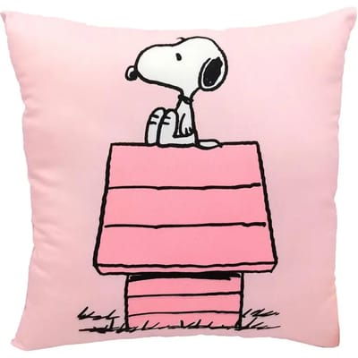Kussen CYPBrands Snoopy Pink Kennel