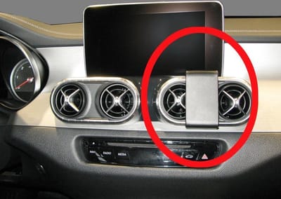 Brodit ProClip houder geschikt voor Mercedes Benz X-Klasse 2018-2021 Angled mount