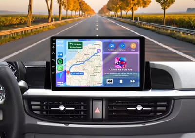 Autoradio 2/32GB met Carplay en Android auto | Geschikt voor Kia Picanto en Morning 3 2016-2022 | Radio scherm met Navigatie | 2016 2017 2018 2019 2020 2021 2022