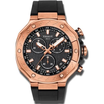 Tissot Zwarte Wijzerplaat Heren Modehorloge T141.417.37.051.00 zwart