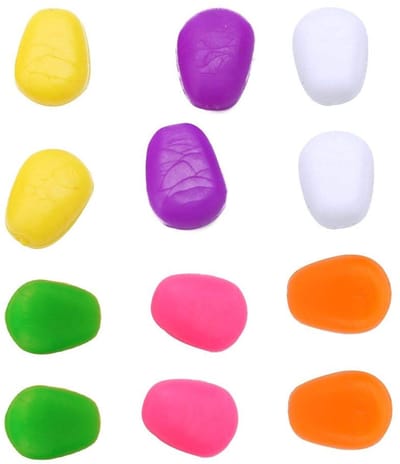 Dailygoods- Vissenlure 60 Stuks - Zachte Aas - Drijvende Maïs - Weerbestendig - Milieuvriendelijk - Lichtgewicht PRT-Materiaal - Vishaak