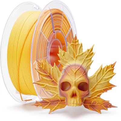 ZIRO Matte PLA Filament 1.75mm – 1KG – Falling Leaves – Warme Herfst Kleurenoverloop – 3D Printer Filament