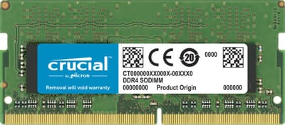 Crucial - Laptopgeheugen - CT32G4SFD832A - 32GB - DDR4 - SODIMM - 3200MHz - 1 x 32 GB