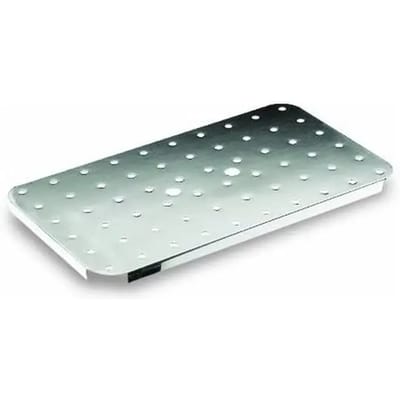 Dubbel perforeerde bodem 1/1 roestvrij staal Lacor
