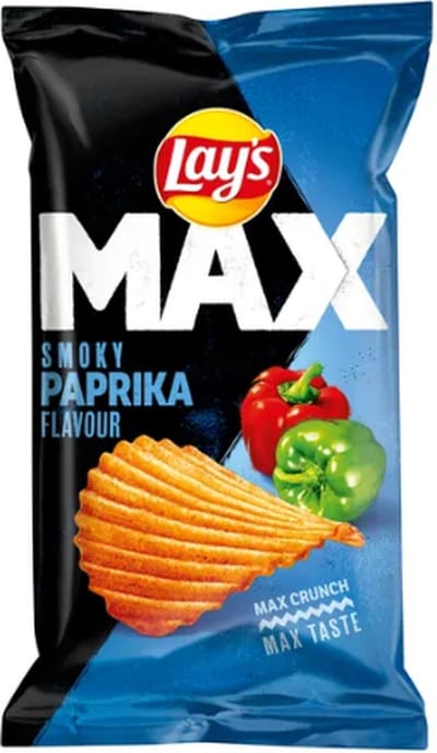 Lay's - Max - Smoky Paprika - 10 x 185 gram
