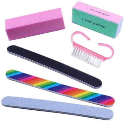 6-delige Manicureset - Compleet Nagelaccessoires voor Professionele en Huishoudelijke Gebruik