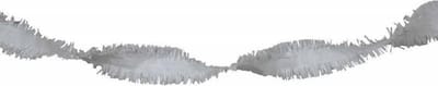 Wefiesta Slinger 600 Cm Crêpepapier Zilver