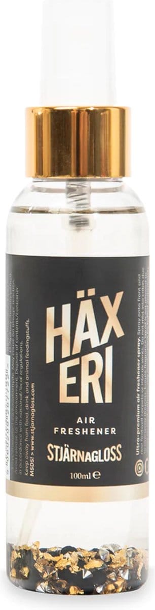 STJÄRNAGLOSS - Häxeri - 24k Golden + Black Diamond Stones - Luxury Airfreshener