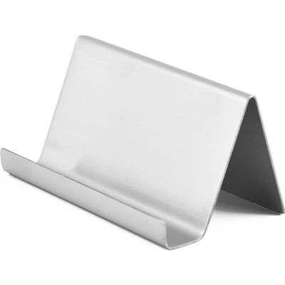 Metalen Visitekaartjes Naamplaat Displayrek Displaystandaard Bureau Tafel Organizer Mobiele Telefoon Houder Vergaderruimte Accessoires