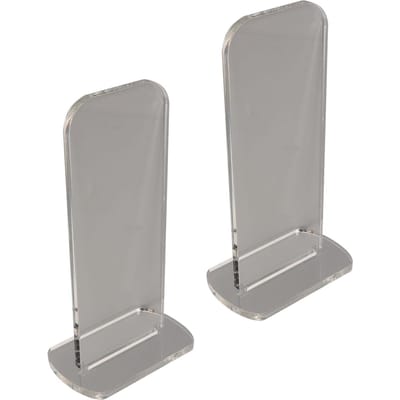 2 stuks Acryl Bokshandschoen Standaard Verticale Bokshandschoen Display Standaard Acryl Handschoenen Houder transparant
