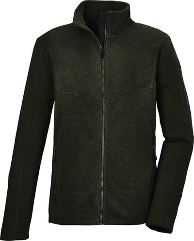 Killtec KOW 90 Men KNFTLC Jacket - fleecevest- heren - Groen - Maat M