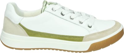 Ara - 1250004 - Lage sneakersDames sneakers - Kleur: Wit/beige - Maat: 37.5