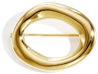 Broche met organische vorm
