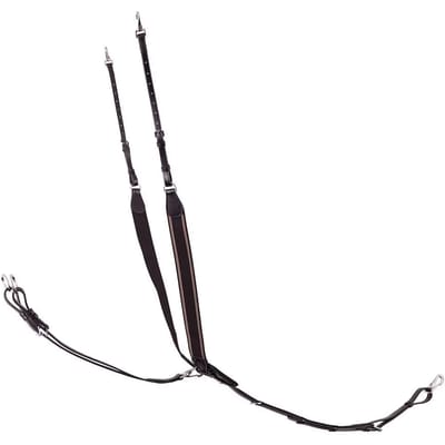 Elastische jachthalsband voor paarden met martingaal BR Equitation Taunton