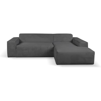 Hoekslaapbank Nina rechts ribstof | NADUVI Collection