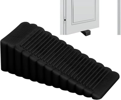 Deurstopper - Deurwig - Deuren Op Hun Plaats Houden - Zacht PVC Materiaal - 10 x 5 x 5 cm