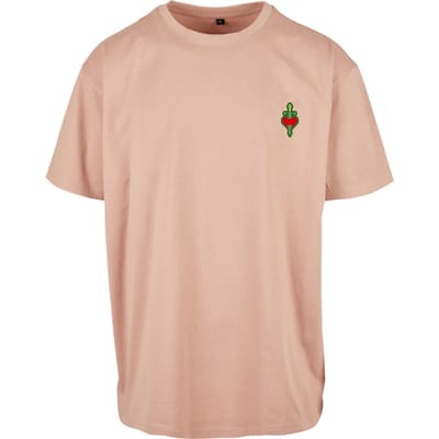 Mister Tee - Santa Monica Oversize Heren T-shirt - M - Roze