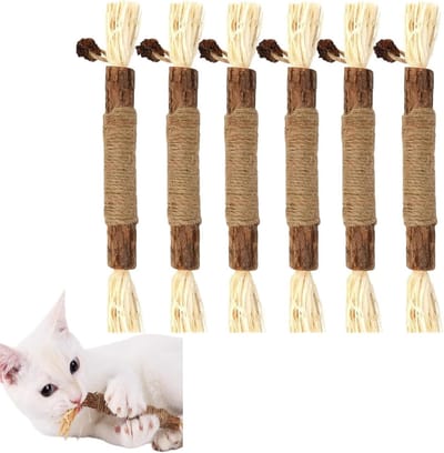 Matatabi Sticks - Kauwsticks voor katten - 6 stuks - Tandreiniging & Spelen