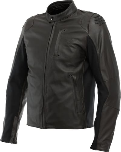 Dainese Istrice Zwart Leren Motorjas - Maat 50 - Jas