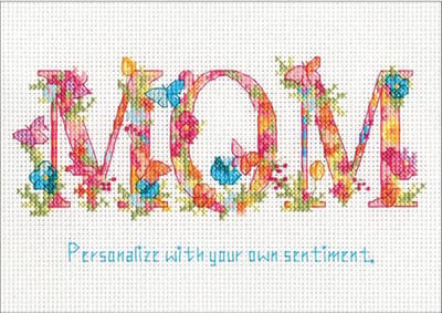 Dimensions Mom borduren (pakket)