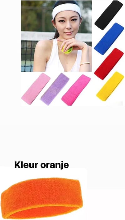 Akyol - haarband ek - oranje zweetband - voetbal - memphis hoofdband - zweetband ek -zweetband - ek voetbal - ek oranje haarband