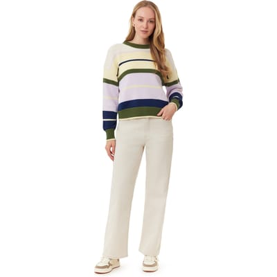 Scotch & Soda Crew Neck Pullover Garden Green Mix Taglia: L | Maglioni a maglia Outlet | Donna | Verde