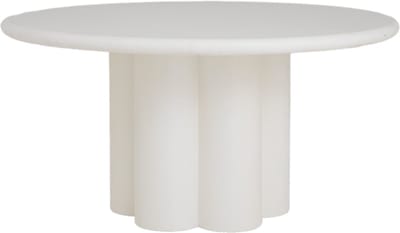 Tower Living - Melzo eettafel - ø130 cm - wit