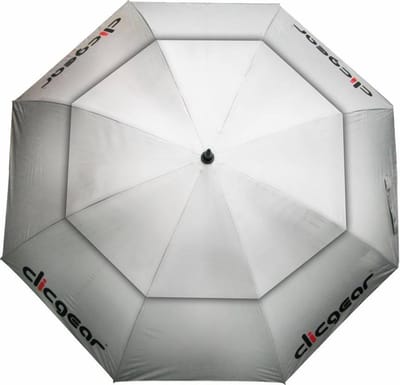 Clicgear 68 inch Double Canopy Golfparaplu - Zilver
