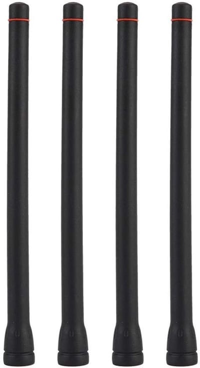 Allecto - Walkie Talkie Antenne - Vhf Radio Antenne - Draagbaar en
