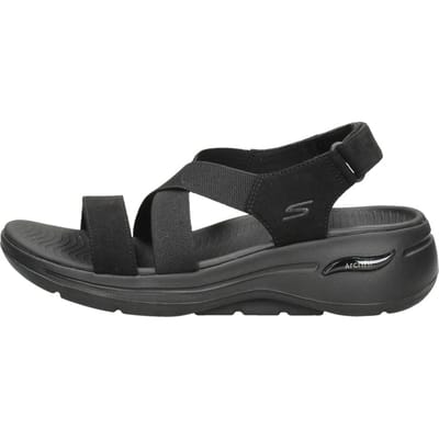 Skechers GO WALK ARCH FIT SANDAL - TRE Dames Sandalen - Zwart