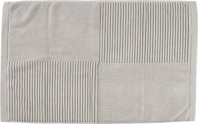 Zone Denmark Classic Badmat - Absorberende Badkamermat - Hotelkwaliteit - 100% katoen - 1200g/m2 - 50 x 80 cm - Soft Grey (grijs)
